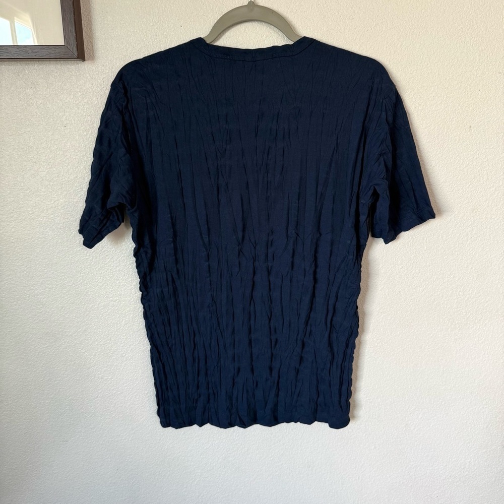 Issey Miyake Men 2017aw T-shirt Pleats Aperture Vest Style Size: 1 / Small - Picture 6 of 7